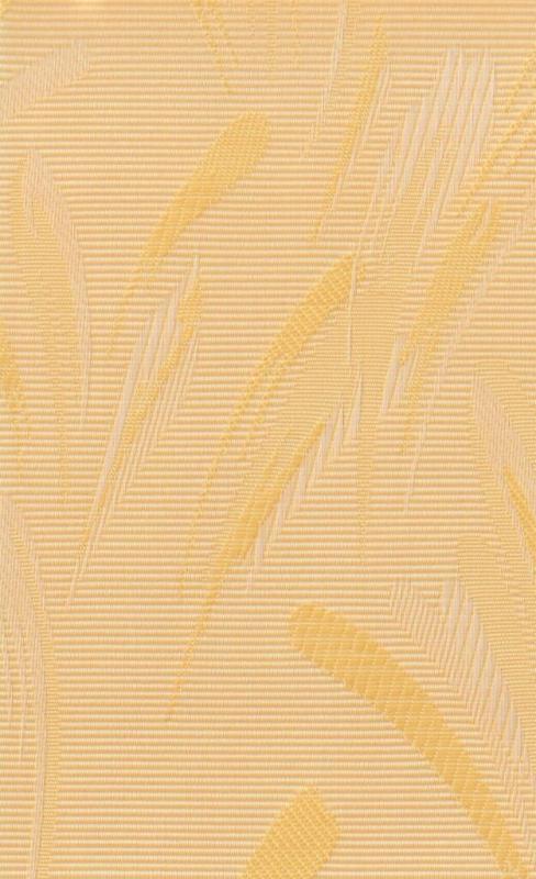 Тканевые вертикальные жалюзи Палома, желтый 3017